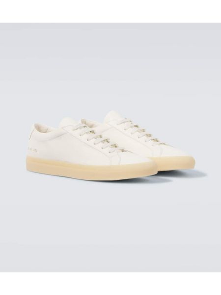 Deri sneaker Common Projects beyaz