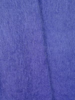 Mohérový šál s přechodem barev Ganni modrý