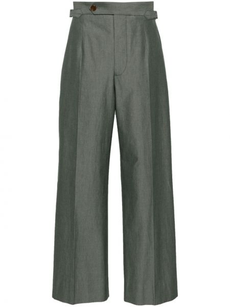 Παντελόνι σε φαρδιά γραμμή Vivienne Westwood πράσινο