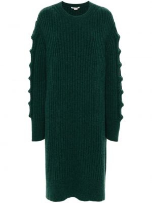Rochie midi tricotate Stella Mccartney verde