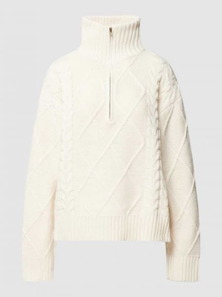 Dzianinowy sweter Na-kd biały
