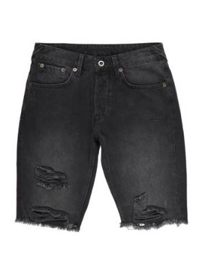 Pantalones cortos vaqueros de algodón Pepe Jeans negro
