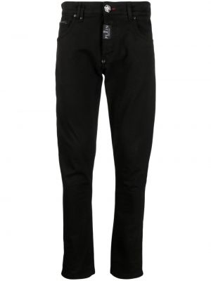 Skinny fit-jeans Philipp Plein svart