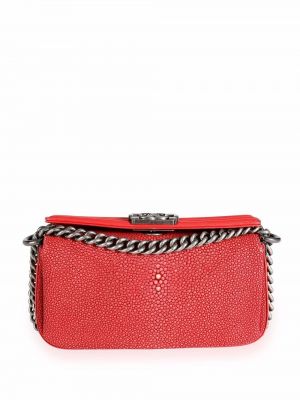 Чанта през рамо Chanel Pre-owned червено