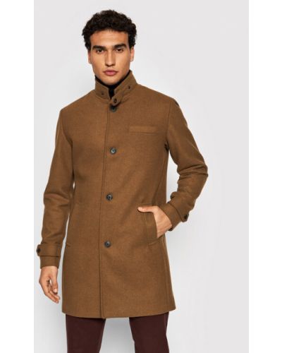 Cappotto invernale di lana Jack&jones Premium marrone