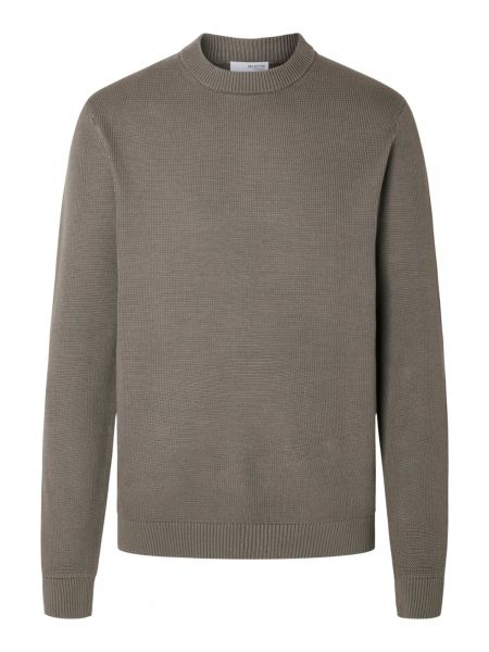 Pullover Selected Homme brun