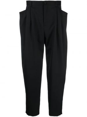 Pantaloni plisate Noir Kei Ninomiya negru