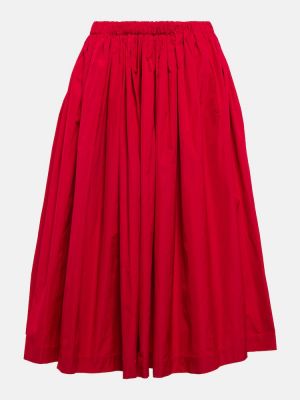 Midi sukňa Redvalentino červená