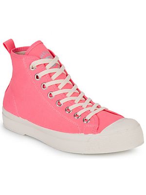 Sneakers con motivo a stelle Bensimon rosa