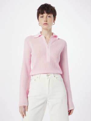 Пуловер Soulland розово