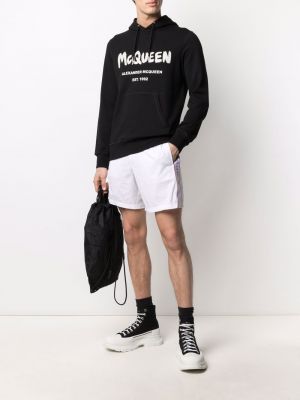 Pantalones cortos deportivos Alexander Mcqueen blanco