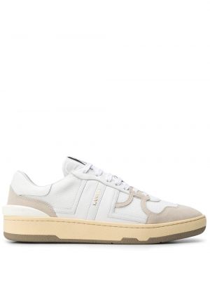 Blonder snøring sneakers Lanvin hvit