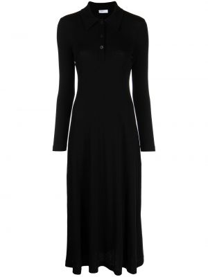 Dlouhé šaty Rosetta Getty černé