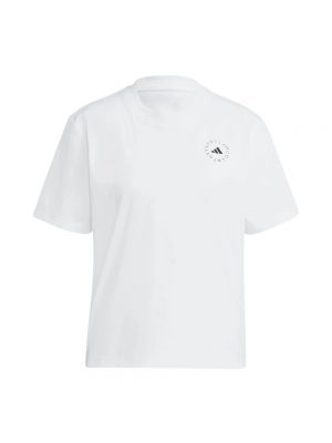 Koszulka z krótkim rękawem Adidas By Stella Mccartney biała