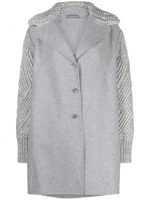 Kabát Ermanno Scervino šedý