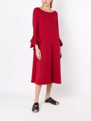 Midi šaty Gloria Coelho červené
