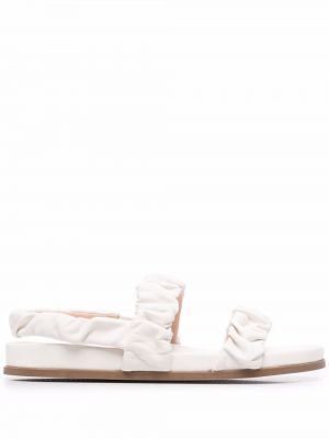 Slingback sandaler med reim Rodo hvit