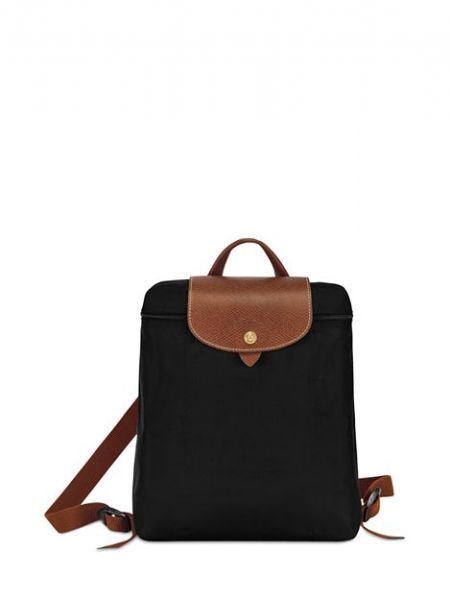 Нейлоновый рюкзак Longchamp черный