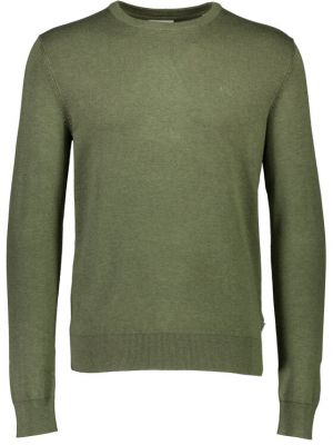 Пуловер slim Lindbergh зелено