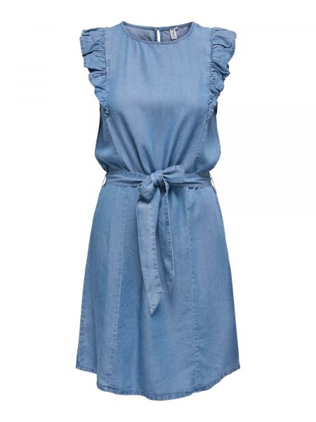 Mini šaty Only modrá