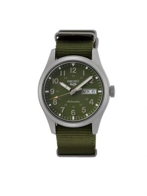 Zegarek sportowy Seiko, zielony