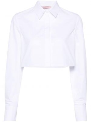 Chemise col boutonné Valentino Garavani blanc