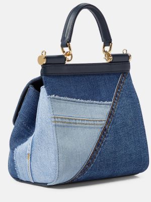 Чанта за ръка Dolce&gabbana синьо