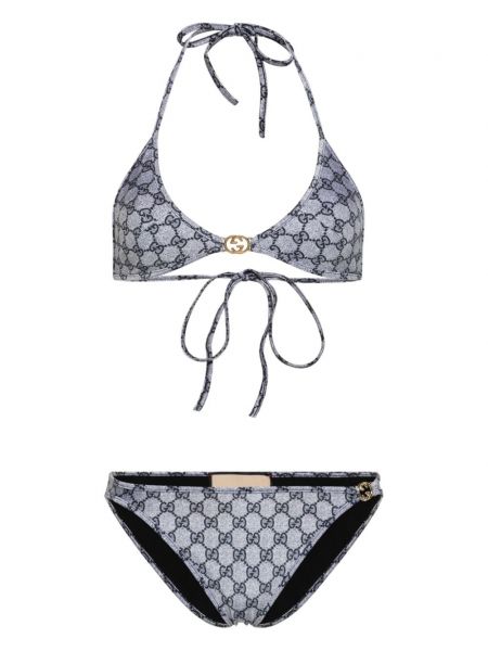 Baskılı bikini Gucci