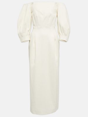 Sukienka midi Gabriela Hearst biała