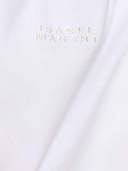 T-shirt en coton en jersey Isabel Marant blanc