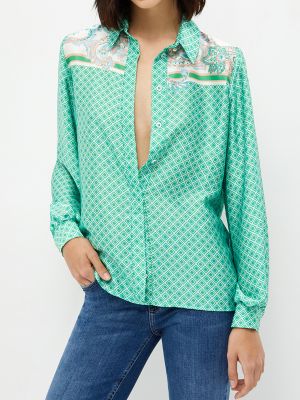 Рубашка Liu Jo зеленая