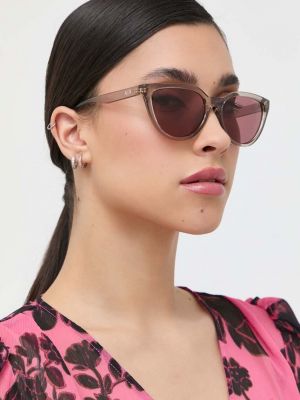 Слънчеви очила Armani Exchange бежово