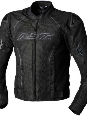 Мотоциклетная куртка с сеткой Rst черная