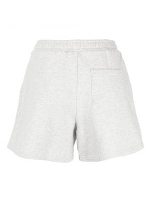 Shorts brodeés en coton The Upside gris