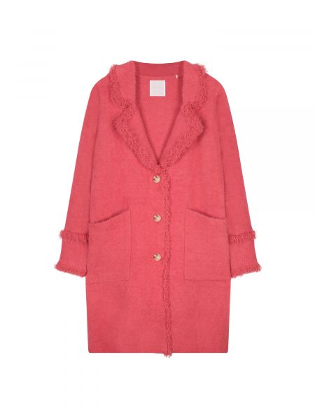 Manteau en tricot Rino & Pelle rouge