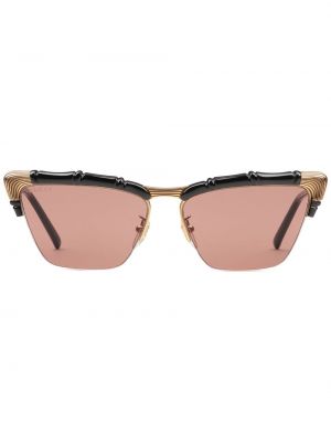 Gafas de sol de bambú Gucci Eyewear negro