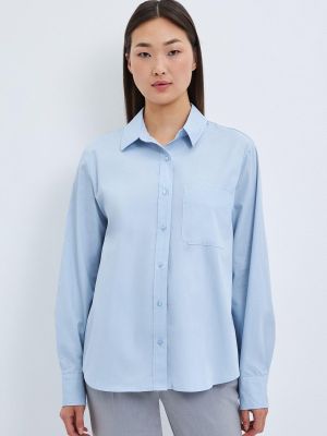 Рубашка Zarina голубая
