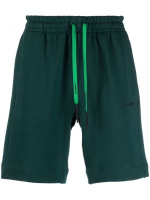 Pantaloncini sportivi con stampa Styland verde