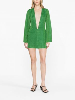 Hemdkleid mit v-ausschnitt Oseree grün