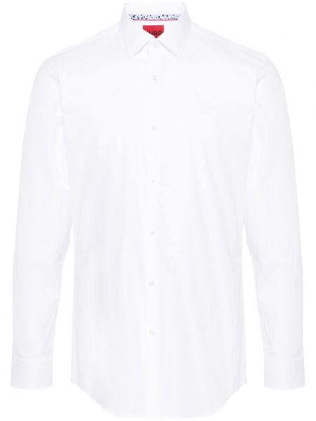 Bavlněná košile Hugo bílá