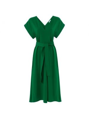 Платье P.A.R.O.S.H., миди, xs зеленый
