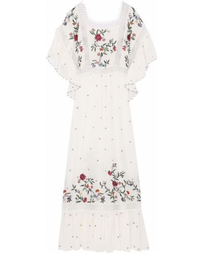 Sukienka z jedwabiu Talitha, biały