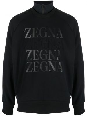 Sweatshirt mit print Zegna schwarz