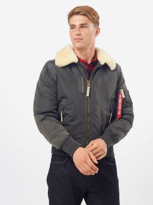 Giacca bomber Alpha Industries grigio