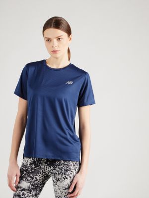 Sportiniai marškinėliai New Balance mėlyna