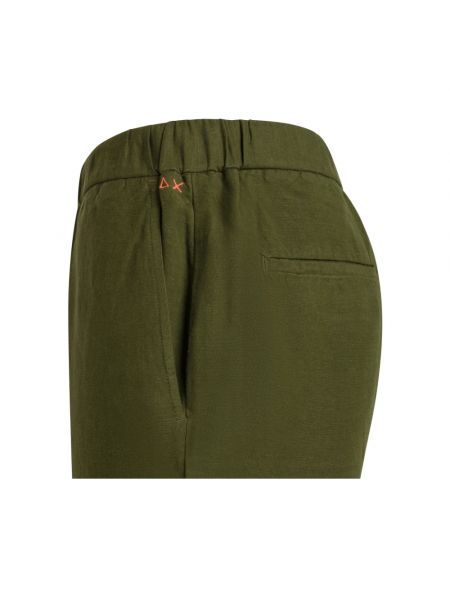 Pantalones rectos Sun68 verde