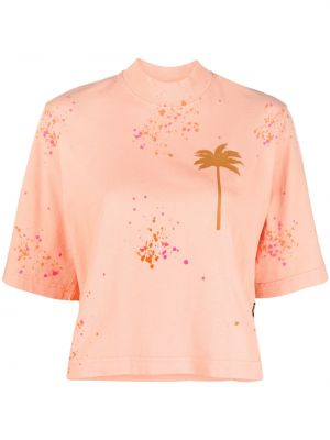 Μπλούζα με σχέδιο Palm Angels πορτοκαλί