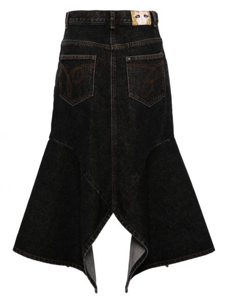 Spódnica jeansowa Pushbutton czarna
