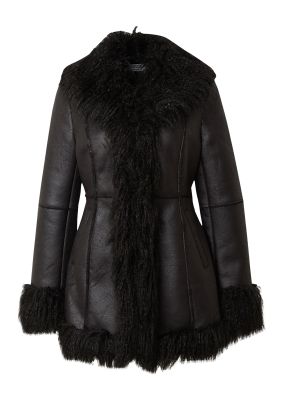 Zimný kabát Shyx čierna