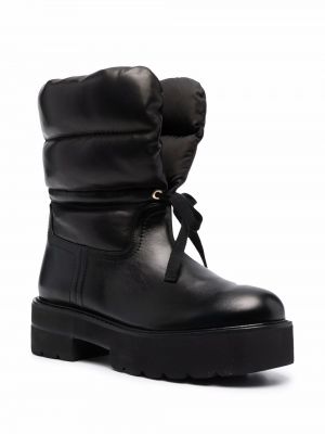 Pikowane ankle boots Stuart Weitzman czarne